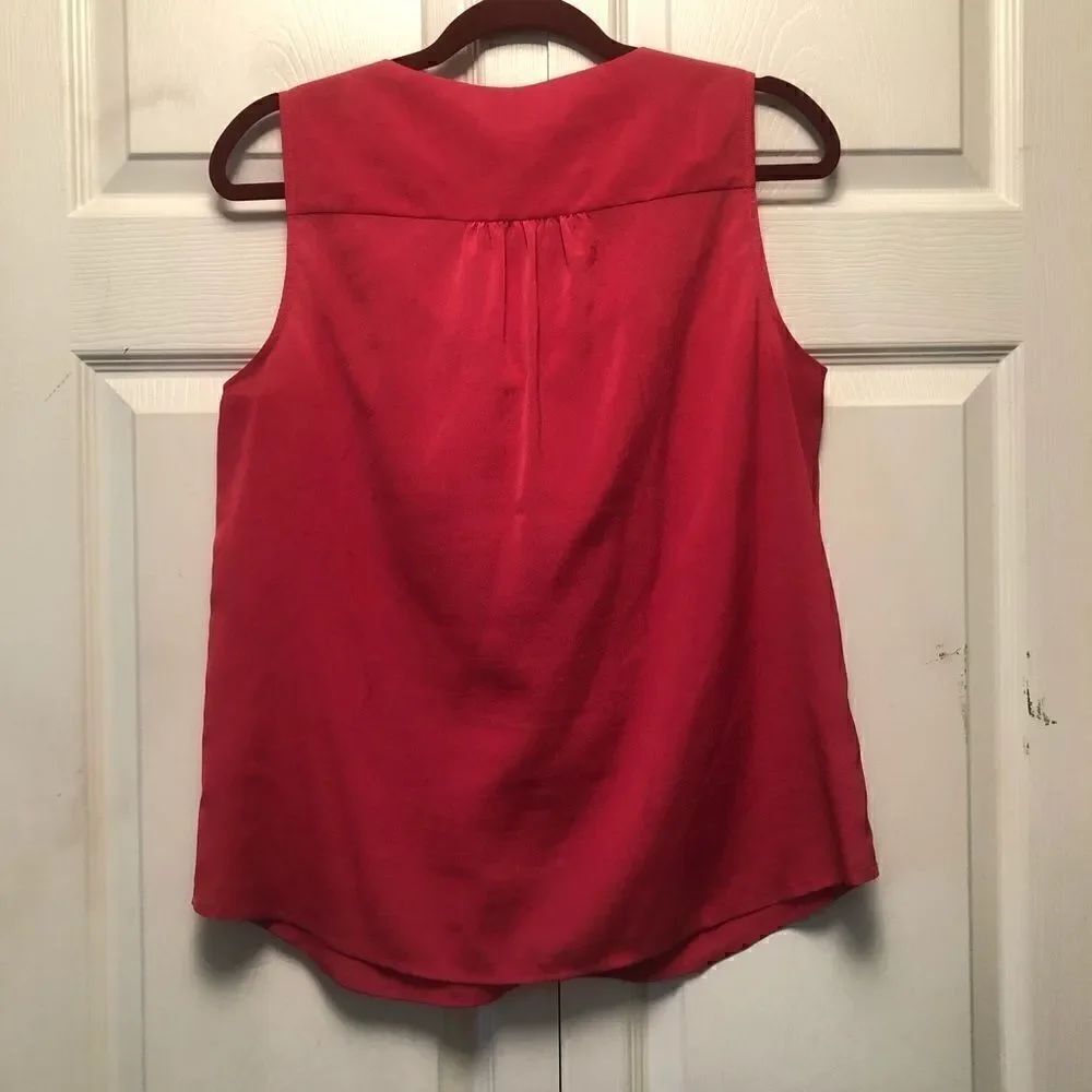 LOFT Keyhole Bow Tie Top - Picture 2 of 3